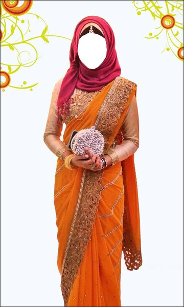 Women Hijab Saree Suit - عکس برنامه موبایلی اندروید