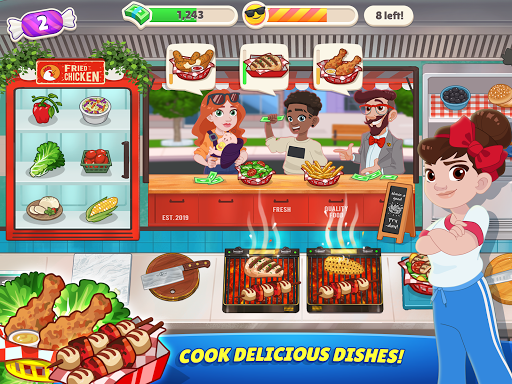 Kitchen Scramble ۲: World Cook - عکس بازی موبایلی اندروید