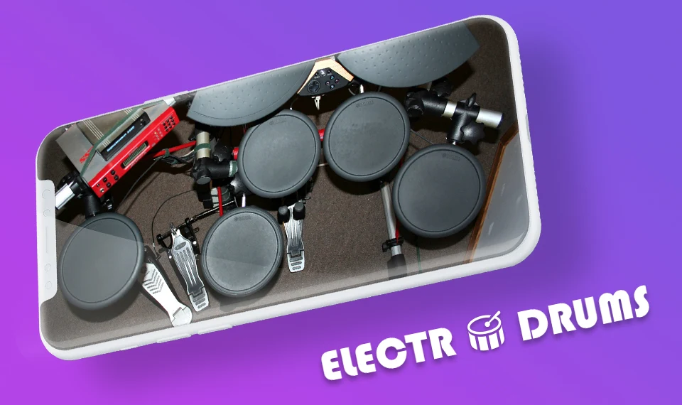 Drum Pads Electronic - عکس برنامه موبایلی اندروید