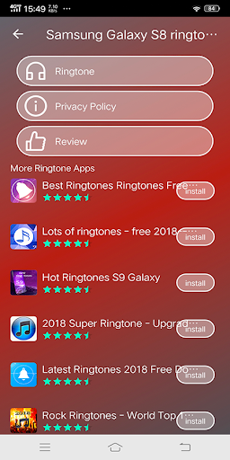 Ringtones for Samsung Galaxy 10-free download - عکس برنامه موبایلی اندروید