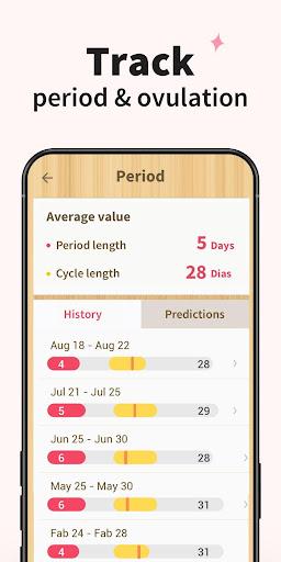 Period Calendar Period Tracker - Image screenshot of android app