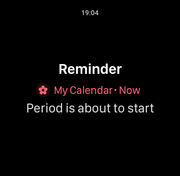 Period Calendar Period Tracker - Image screenshot of android app