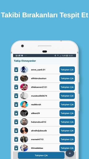 Unfollowers - Image screenshot of android app