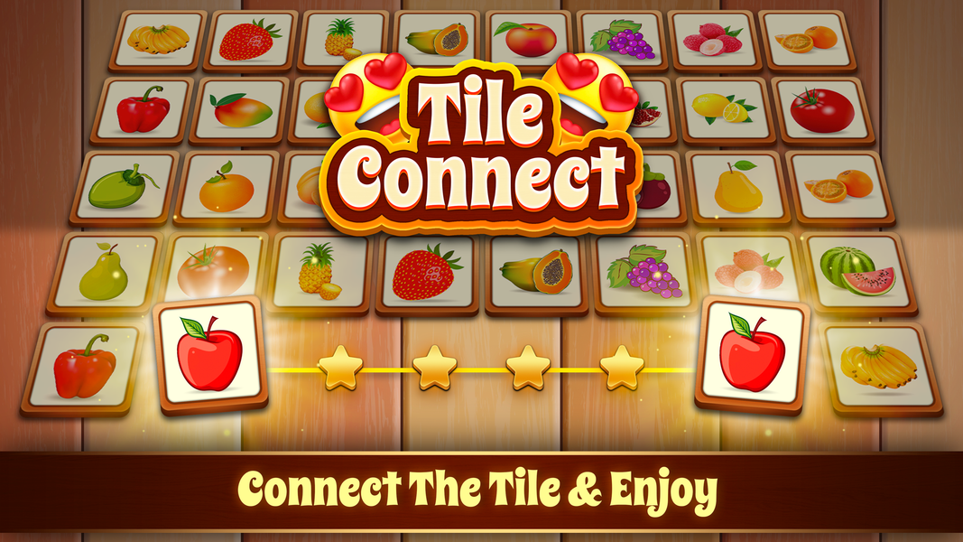 Tile Connect Onet Match Puzzle - عکس بازی موبایلی اندروید