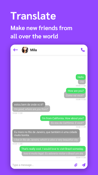 poqe - video chat - عکس برنامه موبایلی اندروید