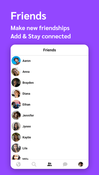 poqe - video chat - عکس برنامه موبایلی اندروید
