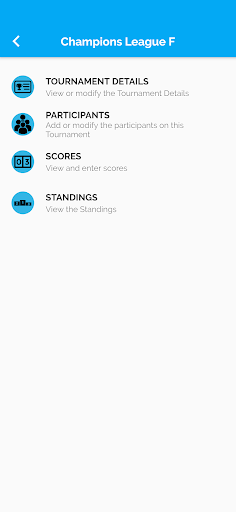 Tournament Manager - Image screenshot of android app
