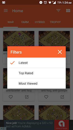 Top Bases For Clash Of Clan - عکس برنامه موبایلی اندروید