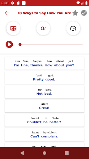 English ー Listening・Speaking - عکس برنامه موبایلی اندروید