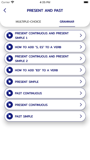 English Grammar - عکس برنامه موبایلی اندروید