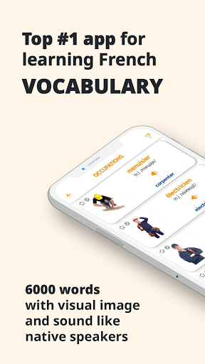 French Vocabulary - Image screenshot of android app