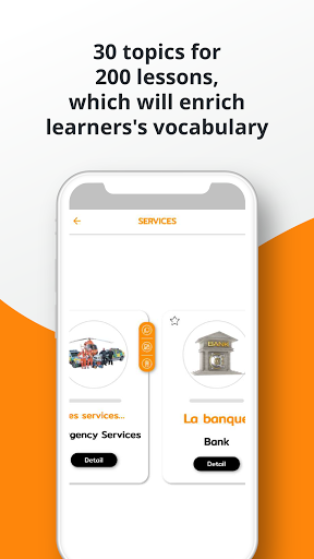 French Vocabulary - عکس برنامه موبایلی اندروید