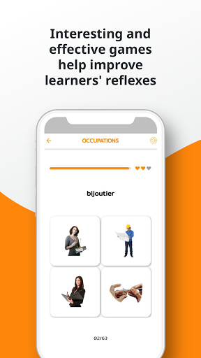 French Vocabulary - عکس برنامه موبایلی اندروید