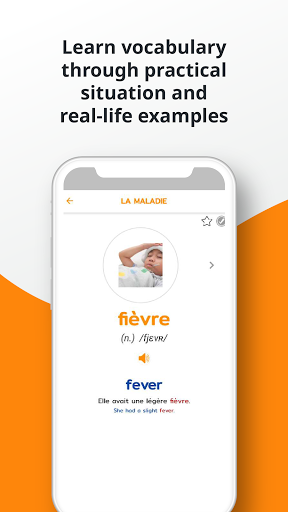 French Vocabulary - عکس برنامه موبایلی اندروید
