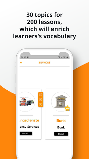 German Vocabulary - عکس برنامه موبایلی اندروید