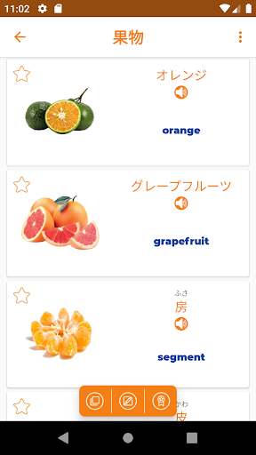 Japanese Vocabulary - عکس برنامه موبایلی اندروید