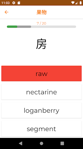 Japanese Vocabulary - عکس برنامه موبایلی اندروید
