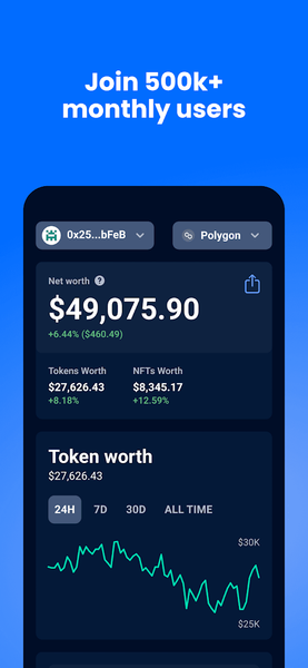 DappRadar: Web3 NFT Portfolio - Image screenshot of android app