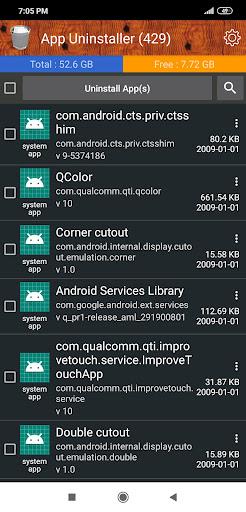 App Uninstaller - easy remover - Image screenshot of android app