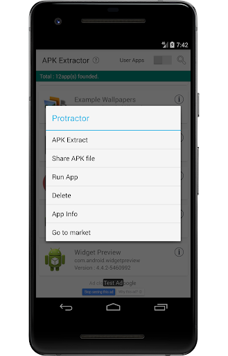 APK Extractor - apk - Image screenshot of android app