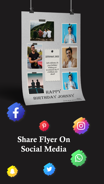 Flyer Maker, Poster Design - عکس برنامه موبایلی اندروید