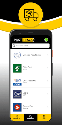 Post Track - عکس برنامه موبایلی اندروید