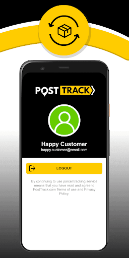 Post Track - عکس برنامه موبایلی اندروید