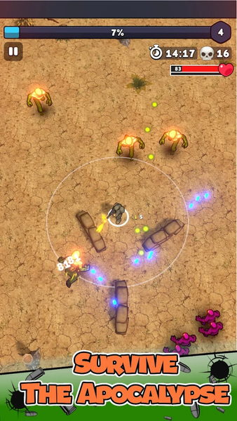 Last Wave - Shooting Game - Gameplay image of android game