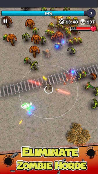 Last Wave - Shooting Game - Gameplay image of android game