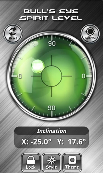 Bull's Eye Level - Image screenshot of android app