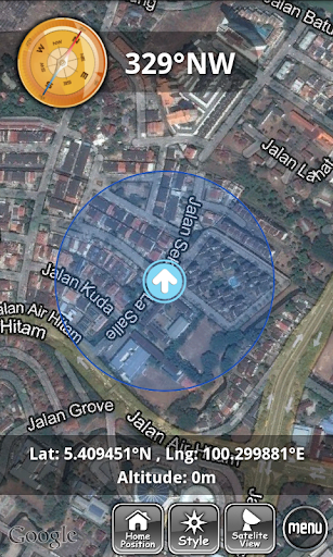 Map Compass - Image screenshot of android app