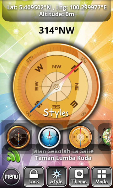 ON Compass - Image screenshot of android app