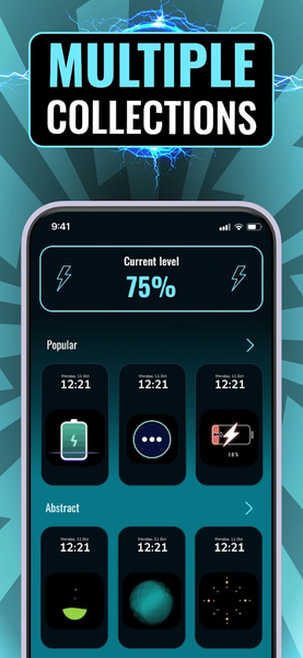 Battery Charging Animations ۴D - عکس برنامه موبایلی اندروید