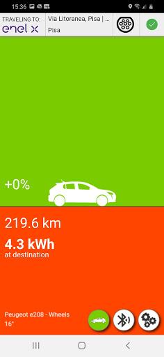 PSA FCA Power Cruise Control® - Image screenshot of android app