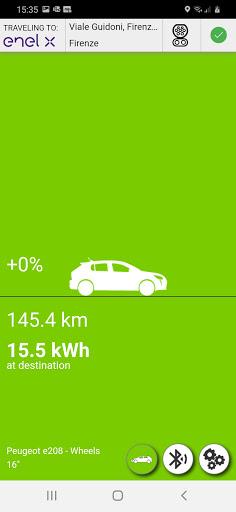 PSA FCA Power Cruise Control® - Image screenshot of android app