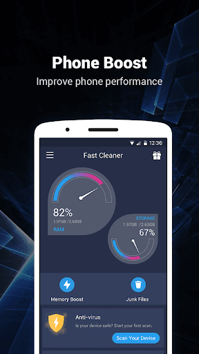 Fast Cleaner - Speed Booster & Cleaner - Image screenshot of android app