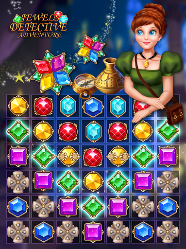 Jewels Detective Adventure - Gameplay image of android game