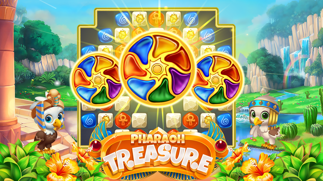 Pharaoh Magic Treasure - Gameplay image of android game