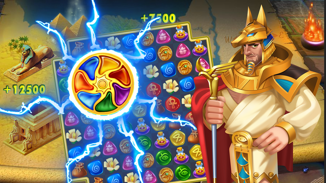 Pharaoh Magic Treasure - Gameplay image of android game