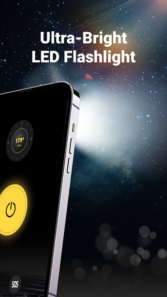 Powerful Flashlight Launcher - Image screenshot of android app