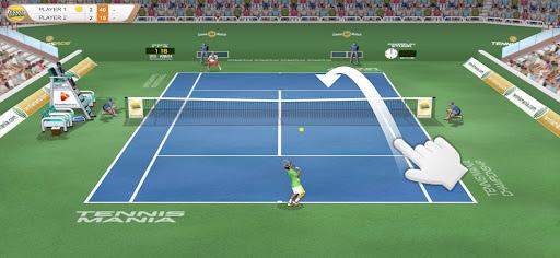 Tennis Mania Mobile - Gameplay image of android game