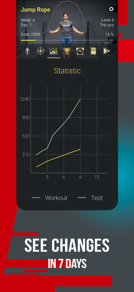 Jump Rope: Stamina Workout - Image screenshot of android app