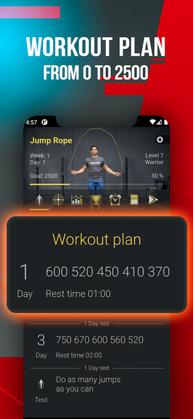 Jump Rope: Stamina Workout - عکس برنامه موبایلی اندروید