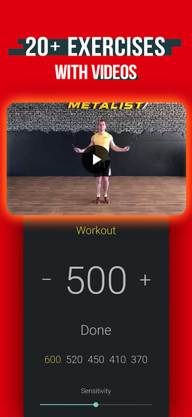 Jump Rope: Stamina Workout - Image screenshot of android app