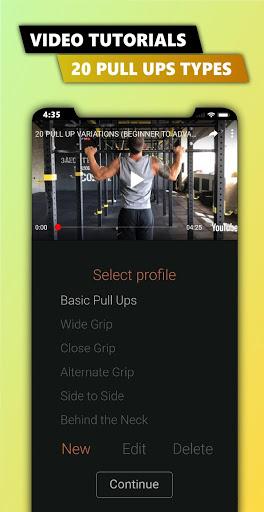 100 Pull Ups Workout - Image screenshot of android app