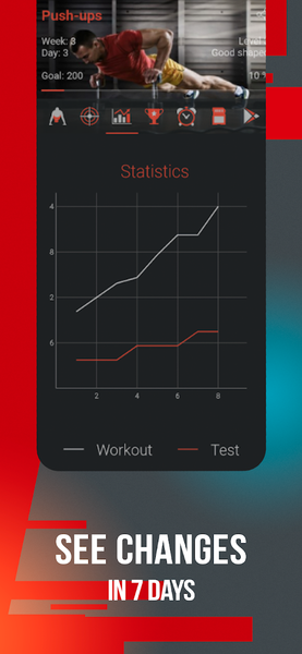 200 Push Ups - Home Workout - Image screenshot of android app