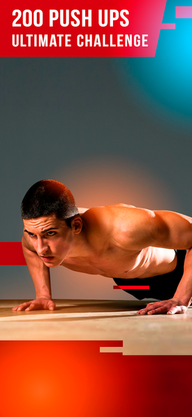 200 Push Ups - Home Workout - Image screenshot of android app