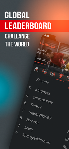 200 Push Ups - Home Workout - Image screenshot of android app