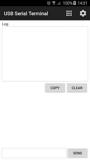 USB Serial Terminal (UST) - عکس برنامه موبایلی اندروید