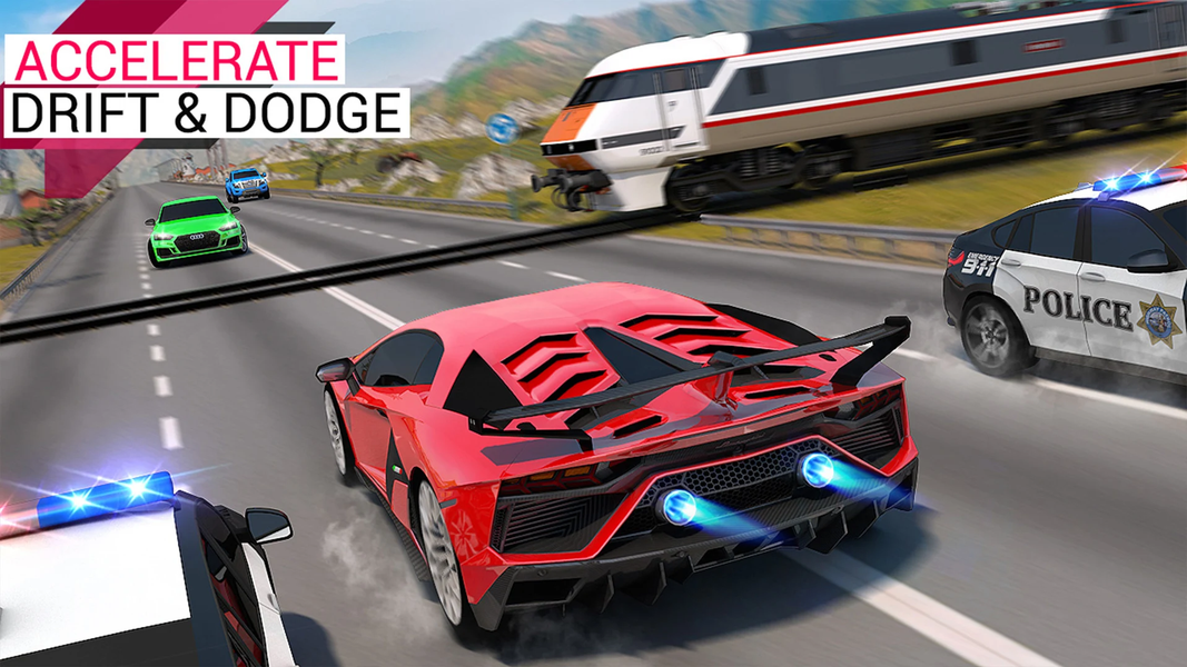 Car Racing 3D Road Racing Game - Gameplay image of android game